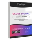 Digital Paper S Superfine Printing Gloss C2s 11x17 100 Folhas