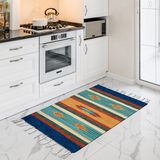 1 Tapete Cozinha Kilim Algodão Absorvente 60x90 M03