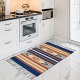 1 Tapete Cozinha Kilim Algodão Absorvente 60x90 M01
