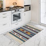1 Tapete Cozinha Kilim Algodão Absorvente 60x90 M08