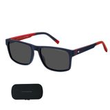 Óculos Sol Masculino Azul/vermelho Tommy Hilfiger Th 2142/s