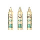 Creme Para Pentear Seda 350ml Boom Model Antifrizz-kit C/3un
