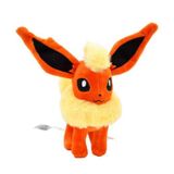 Pelúcia Flareon Evolução Pokemon Eevee 18cm Boneco