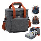 Bolsa Térmica Quentes Lancheira Compacta Escola