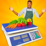 Balança Digital 40kg Para Pesar Frutas E Verduras
