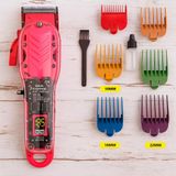 Maquina De Corte De Cabelo Com Pentes E Cor