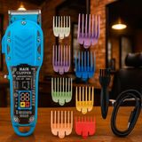 Maquina De Corte De Cabelo Com Pentes E Cor