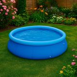 Piscina 1000l Inflável Azul Ideal Para Crianças