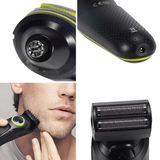 Aparelho 5 Em 1 Barbeador Elétrico Corte Recarregável Kit