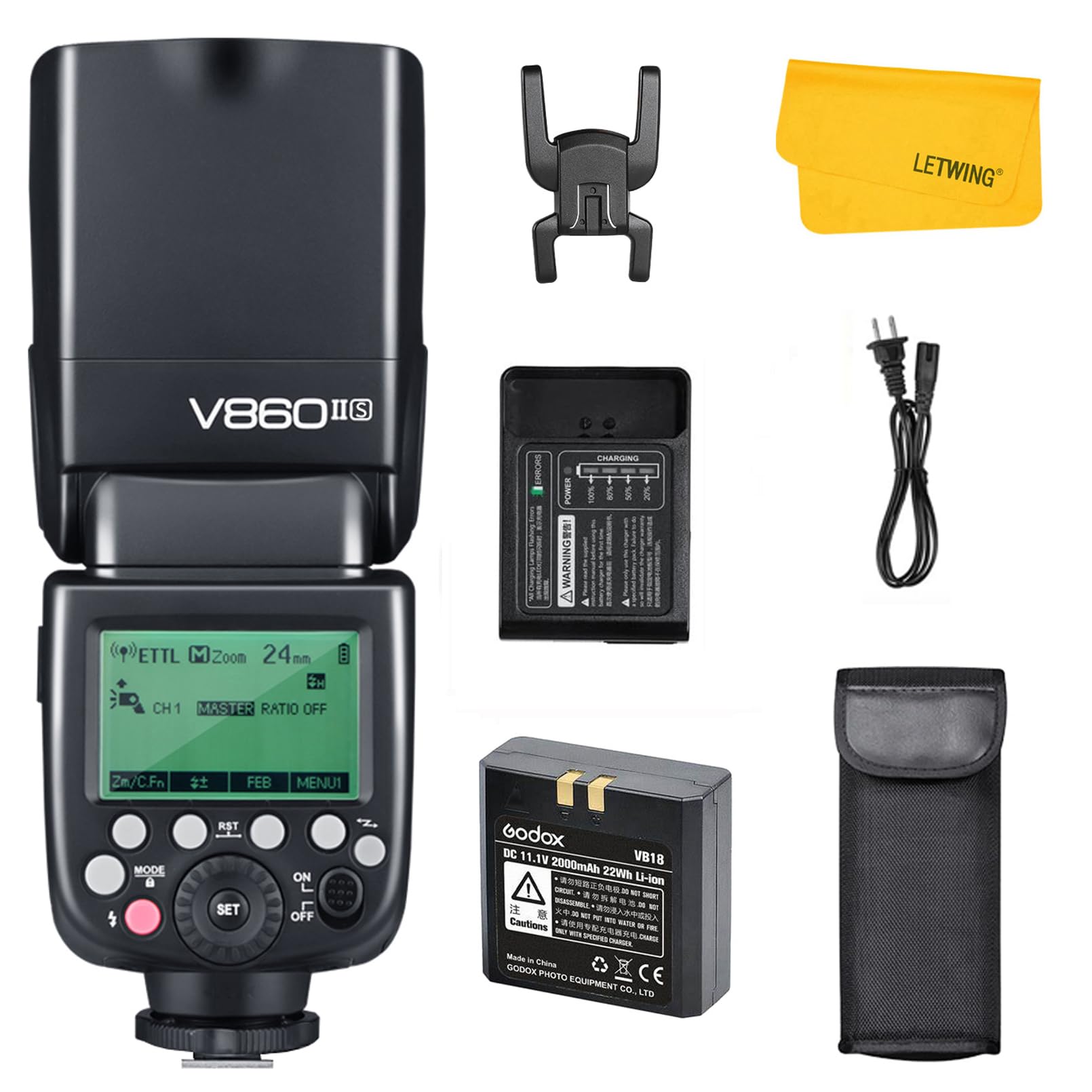 Flash Godox V860ii-s V860iis Para Sony Ttl Hss 1/8000s Gn60