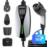 Carregador Ev De Nível 2 Seguma Para Carro Elétrico Portátil 32a 240v