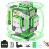 Nível De Laser Huepar Pro, Autonivelante, 4 X 360°, Linha Verde
