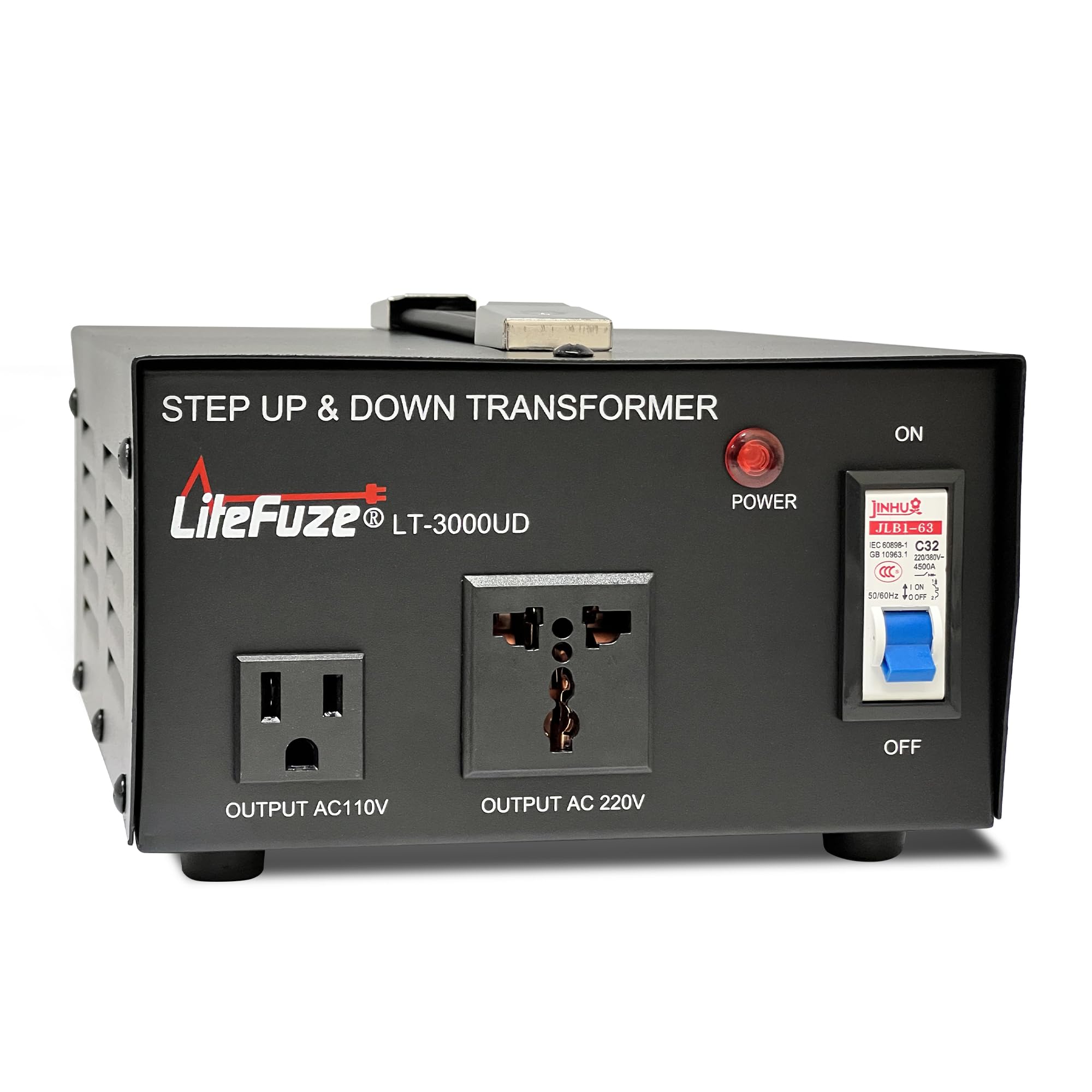Transformador De Conversor De Tensão Litefuze 3000w 110/220v