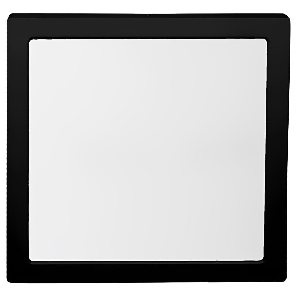 Painel Com Placa Led Quadrado De Embutir Lys 18 Watts 6500k Preto - 15140228 - Taschibra Taschibra