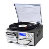 Toca-discos Musitrend T408 9 Em 1 Com Alto-falantes Externos Bluetooth