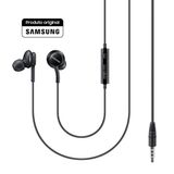 Fone De Ouvido Samsung Com Fio, Controles E Alto-falantes Duplos Preto