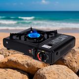 Mini Fogão Ideal Para Caminhão Pescaria E Lazer