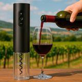Abridor De Vinho Luxo Com Kit Completo Para Adega
