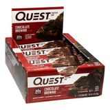 Protein Bar (12uni De 60g) Quest - Brownie