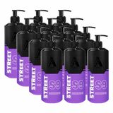 Kit 12x Balm Barba Hidratante Street S9 140ml Alfa Look&#39;s