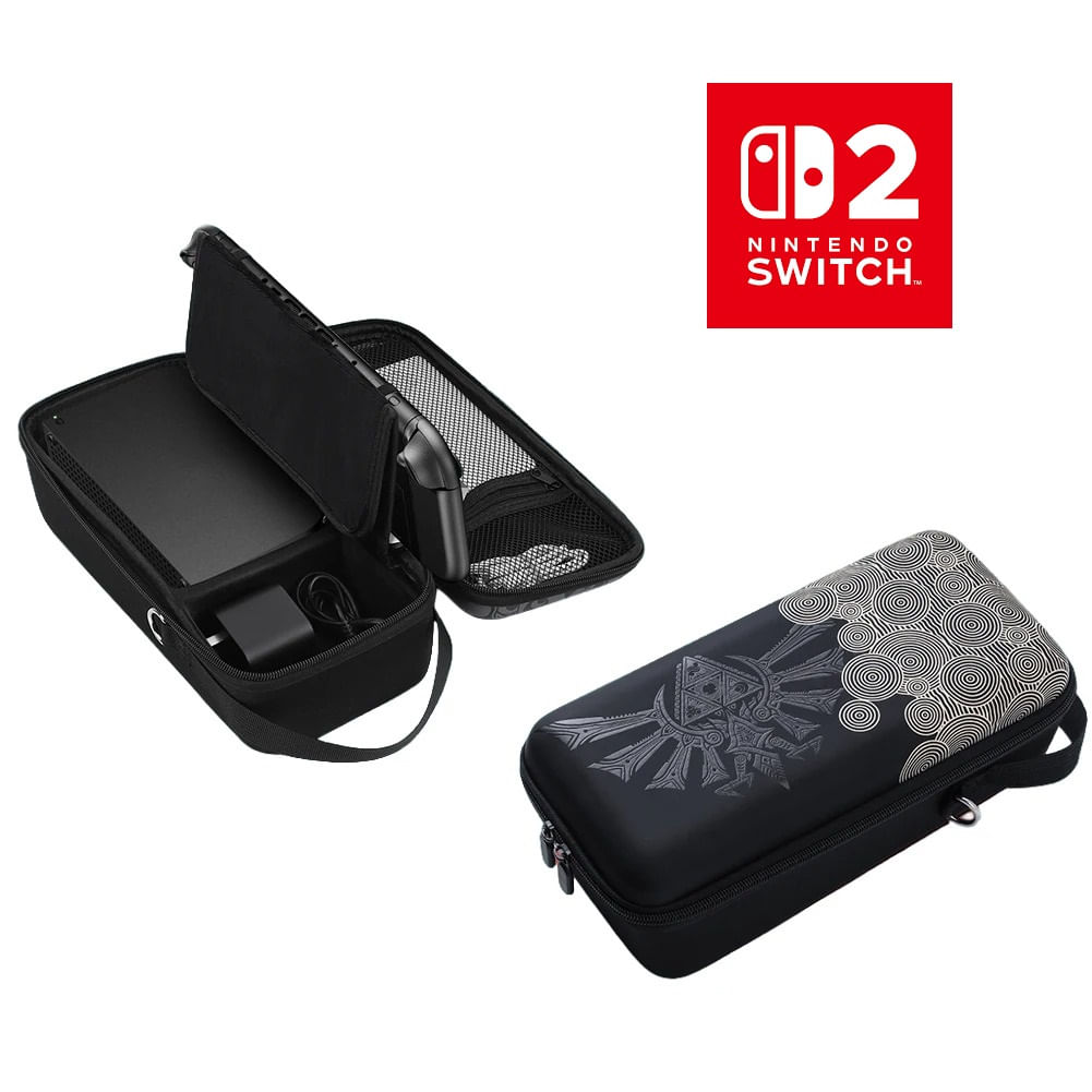 Maleta Transporte Zelda Link Nintendo Switch 2 Portátil Ns2 Bolsa