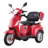 Triciclo Eletrico Duos Eko 10 1000w Vermelho Duos Bikes