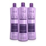 Kit Cadiveu Plástica Dos Fios Disciplina Máxima (3 Produtos)