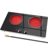 Fogão Elétrico Zarbaco 2 Burner 24 Polegadas 4000w 220-240v