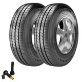 Combo 2 Pneus 195/55r15 F700 Firestone + Bico Valvula Tr414