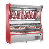 Balcão De Açougue Refrigerado Triplex Vermelho 220v Gevd-210 Vm Gelopar