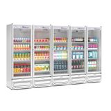 Refrigerador Expositor Vertical 2500 Litros Branco 220v Gelopar Gcvr-2500