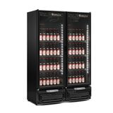 Refrigerador Expositor Vertical 957 Litros Preto 127v Gelopar Gcbc-950 Lb