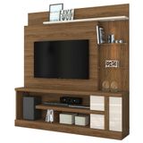 Estante Home Tv 55 Pol 2p 181 Cm Alan Naturale Madetec