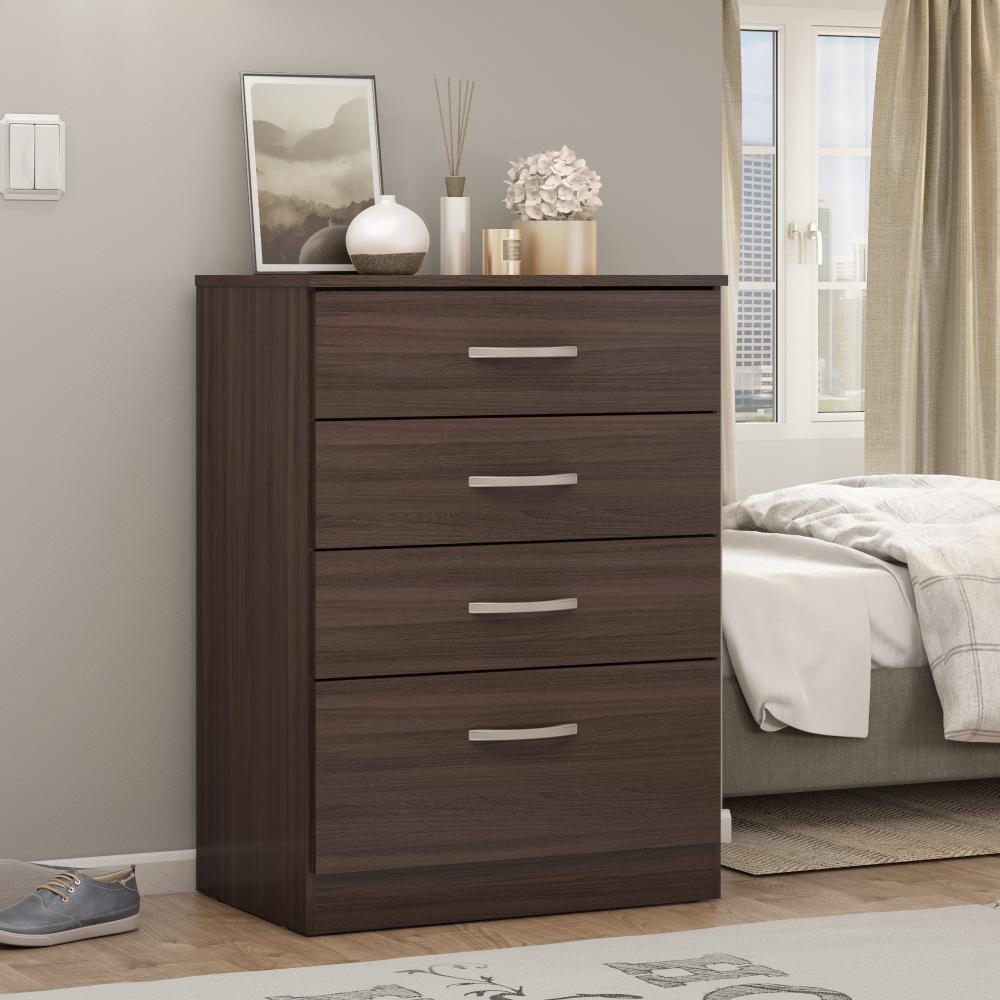 Cômoda 4 Gavetas Astral Café Touch Demobile