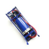 Bomba Ar Alta Pressao Pedal Manometro Encher Pneu Bola Boia Colchao Inflavel Bike Bicicleta Moto Bola