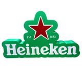 Luminária De Led Impressão 3d Heineken Decoração Mesa