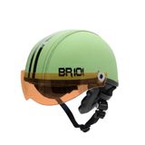 Capacete Bike/scooter Coquinho Br 101 Verde Pastel Vision Pp