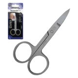 Tesoura Reta 3 1/2" Safira 9cm Original Line - Uso Profissional Pra Salões De Beleza E Uso Pessoa Panami
