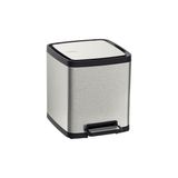 Lixeira Tramontina Octo Aço Inox Com Balde Removível E Pedal 10l 94544/410