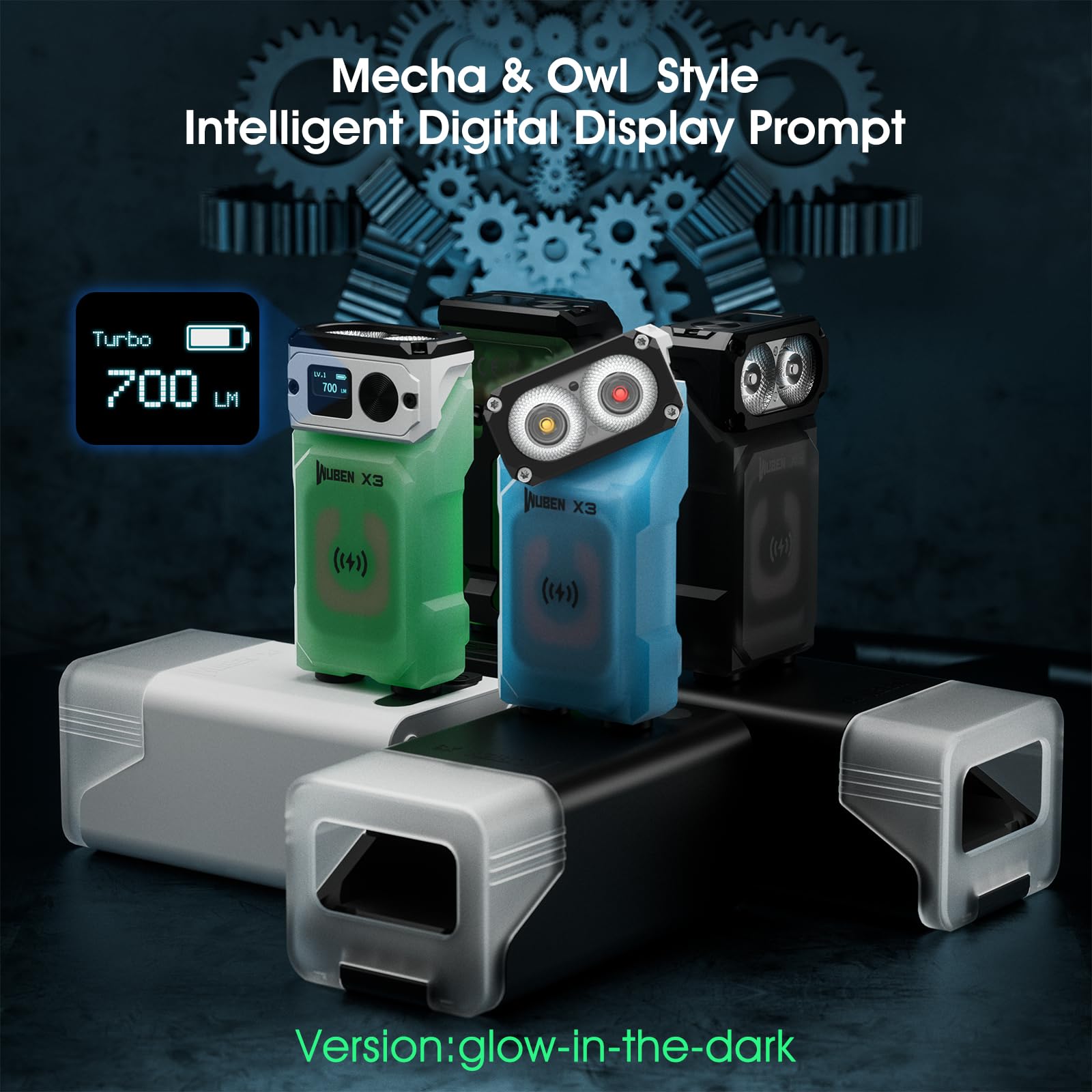 【新品未開封】WUBEN X3 グリーン Lanterna Wuben X3 Mini 700lm Recarregável Ip65 Impermeável - Carrefour