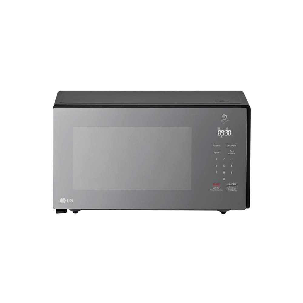 Forno Micro-ondas Lg Ms3094nra Com Visual Neochef E Limpa Fácil Espelhado