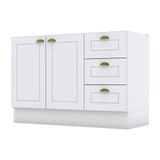 Balcão De Pia 120 Cm Nova York Branco Hp Henn