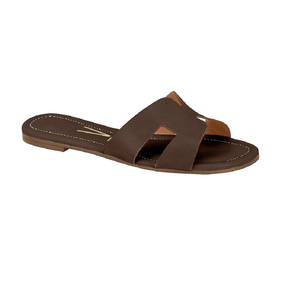 Rasteira Vizzano Rasteirinha Leve Ref 6371.367.29711 Chocolate 037