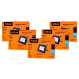Kit 5 Refletor Led 100w Ip65 6.500k Bivolt Foxlux