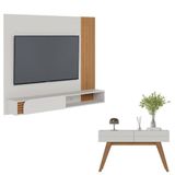 Home Suspenso Jurerê 1.6 Off White Matte Freijo Com Aparador Noronha Off White Matte - Colibri