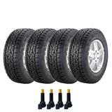 Combo 4 Pneus 205/60r16 Dueler At Revo2 Bridgestone + Bico