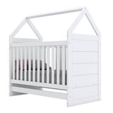 Berço Montessoriano Americano Branco Hp Henn
