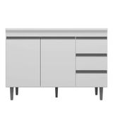 Balcão De Pia Andréia 120 Cm Branco Ajl