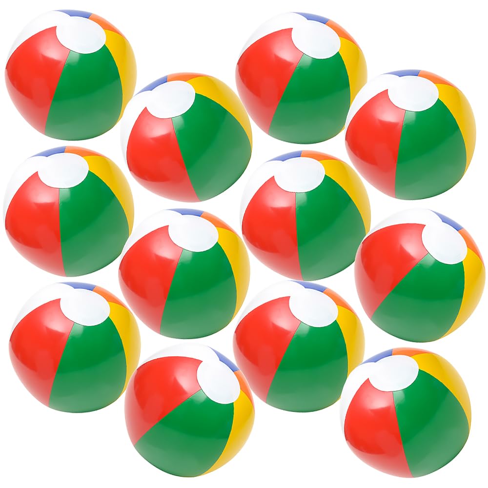 Bola De Praia Rhode Island Novelty Multicolorida De 12 Polegadas