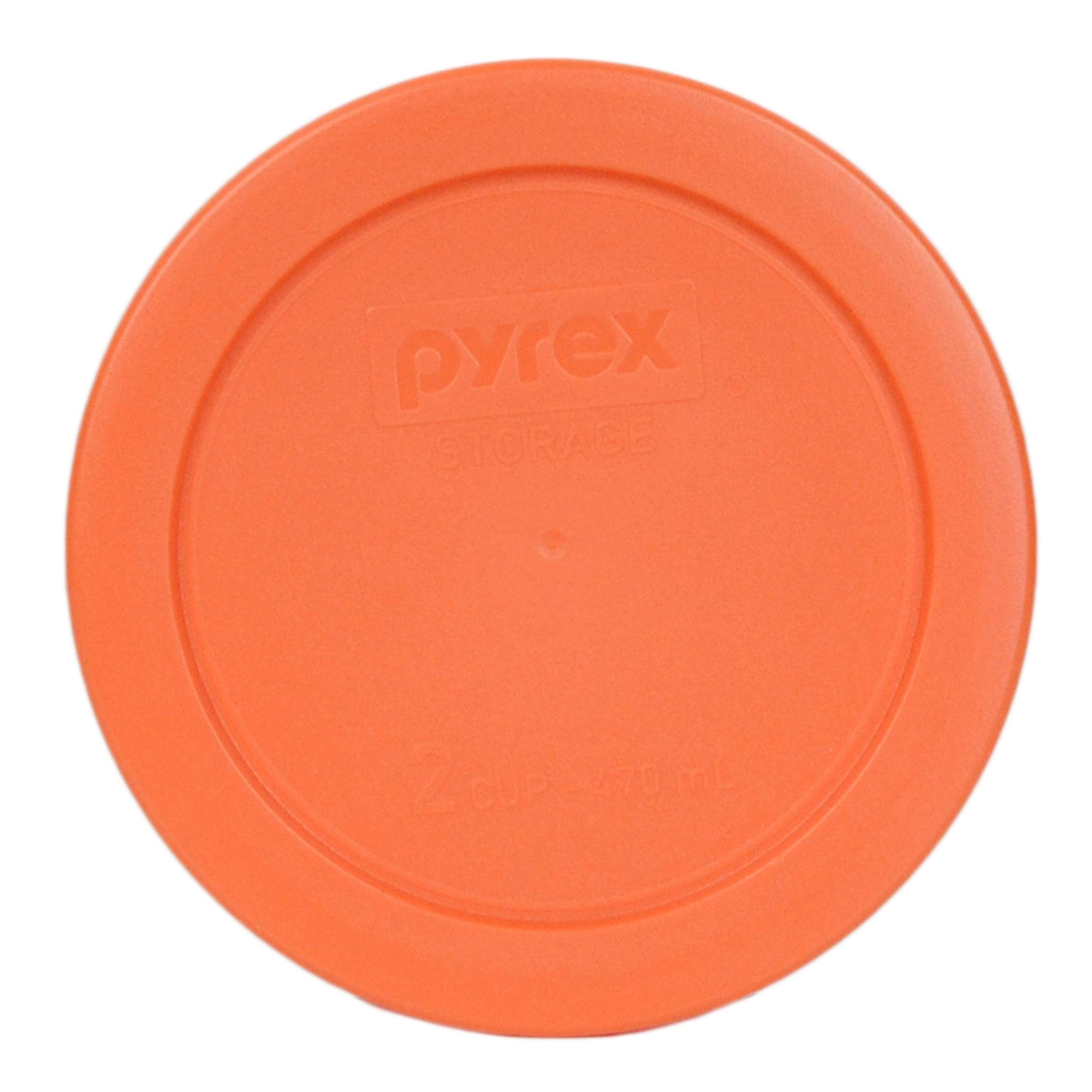Tampa De Armazenamento Pyrex Orange 500ml Para Tigela De Vidro De 4,5 Polegadas 7200-pc